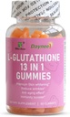 L-グルタチオン 13 に 1 ガミー, 1200mg, しわを軽減 & アンチエイジング, 60 カウント