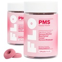 女性のためのO Positiv FLO PMSグミー - 積極的なPMS救済 - ターゲットホルモンブレイクアウト、ブロッティング、クランピング、およびチャステベリー、ビタミンB6、&レモンバームと気分のスイング - PMSグミー(パッケージ2)
