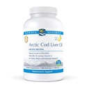 Nordic Naturals Pro - Arctic Cod Liver Oil CLO, Supports Heart and Brain Health - Lemon-Flavored 180 Soft Gels
