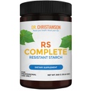 Dr. Christianson RS 完全耐性スターチパウダー、有機グリーンバナナフラワー - 非 GMO + 乳製品フリーファイバーパウダーサプリメント - メタボリズムリセットダイエット(30サービング/ 300g)