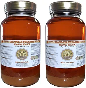Kava Kava (Piper Methysticum)の液体のエキス2x32のoz