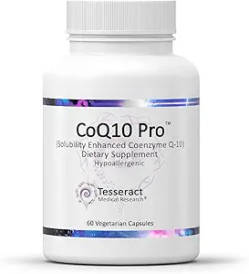 CoQ10プロ、心の健康のためのCoenzyme Q10、筋肉健康および細胞エネルギーの生産、最適心循環器の健康サポート、Hypoallergenic、CoQ10 300mg、60カプセルのためのAntioxidantの補足