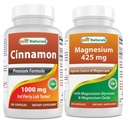 シナモン 1000 mg & マグネシウム グリシナート 425 mg