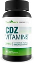 メーカーのCDZビタミン - 私たちの最高の健康サプリメント - ビタミンC D亜鉛&ハーブ - フルボディ健康サプリメント - CdzサプリメントビタミンC Dと亜鉛 - 全体的な健康サポート - フルボディサプリメント