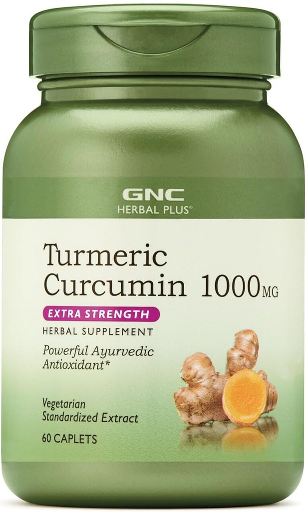 GNCの草のプラスのTurmeric Curcumin 1000mg