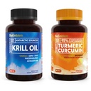 BioPerineのBioEmblemのAntarctic Krillオイルの補足のTurmeric Curcuminの補足