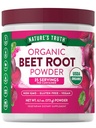Nature's Truth Organic Beet Root Powder | 6.1 oz | ヴィーガン、非GMO&グルテンフリーサプリメント