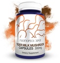 ノオトロピクス・デポ・タイガー・ミルク・マッシュルームカプセル | 300mg | 60カウント | リノス・リノセロチウム | 認知症・ヒスタミン・呼吸器サポート