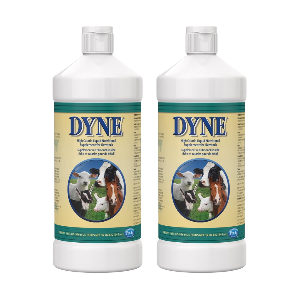 ペットAg Dyneの家畜のための高いカロリーの液体の栄養物の補足 - 32のoz - 含まれたビタミン - 体重不足、ストレス、または動物の回復のために優秀