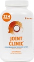 SaltWrap Joint Clinic - Multivitamin for Joint Health and Recovery - with Type II Collagen, C3 Turmeric, Cissus, and Hyaluronic Acid - 224 Capsules