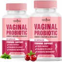 プレバイオティクス、クランベリーエキス、およびLactobacillus Probioticブレンドの女性の新しいAGE腟のプロバイオティクスは、健康なpHバランス、臭気制御、腟のFlora - 120カプセルを支えます