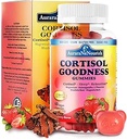 ホルモンハーモニーのためのコルチゾールサプリメント, 17-in-1 女性のコルチゾールグミー & 男性のコルチゾール減速機アッシュワガンダと, ロゼア, 聖バジル, ヴァレリアンサポートストレスリリーフ&コルチゾールバランス