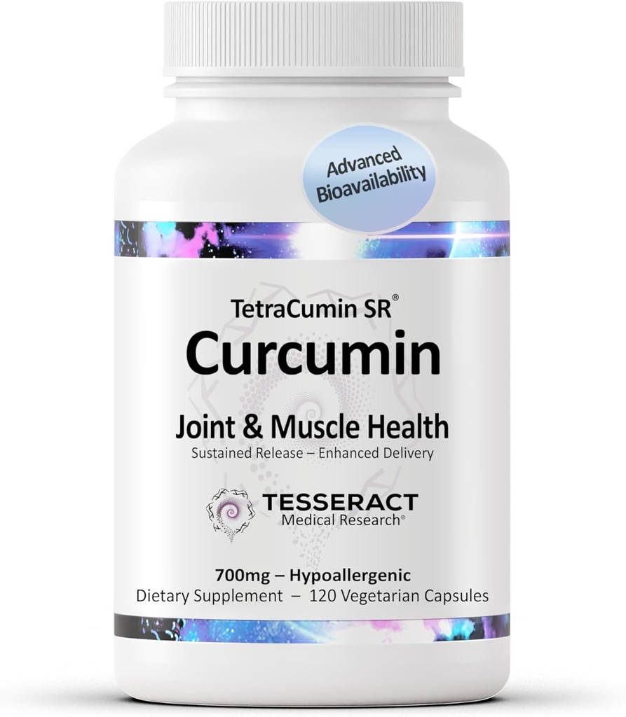 TetraCumin SRの共同サポート補足、支えられた解放のターメリックのクルクミンMetaboliteの女性の及び人のためのProprietaryの共同補足、助けは筋肉及び接合箇所の健康、120のカプセルを促進します