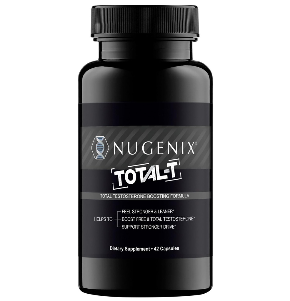 Nugenix合計T、男性のための無料および総テストステロンブースターの補足、42カウント