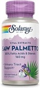 SOLARAY Saw Palmetto Extract - Prostate Health and Urinary Tract Support - 136 mg Fatty Acids and Sterols - Lab Verified, 60-Day Money-Back Guarantee (120 Servings, 120 Softgels)