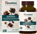 Himalaya Guggul - 肝臓デトックス、コレステロール、HDL&Lサポートのためのハーブ肝臓サポート - ビーガン、非GMO、グルテンフリー、720 mg、60カプセル