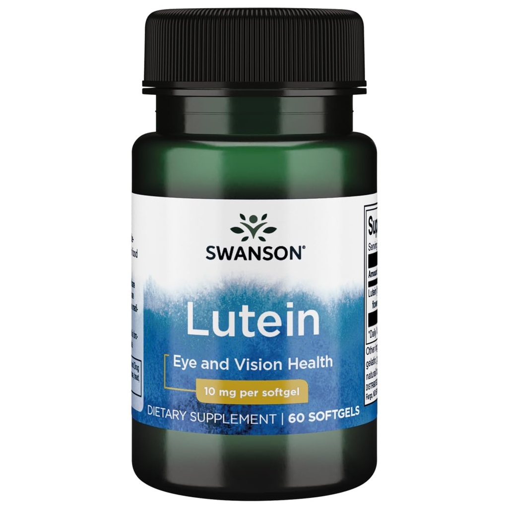 Swanson Lutein 10ミリグラム60のSgels