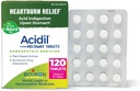 ボイロンの酸性薬は酸の還流、Heartburn、消化不良およびUpsetの胃の救助のためのタブレット- 120の計算(60の2パック)