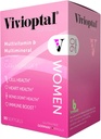Vivioptal Women, 90カプセル, CoQ10 & Omega-3, Multivitamin & Multimineral, Gluten Free, ドイツ式