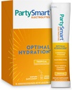 Himalaya PartySmart トロピカル 電解質の粉のパケット、12 の計算、サポート水和、ナトリウム及びカリウム、ビタミン C 及び多く、酸化防止回復ブレンド ミルクのこの薬、ジンジャー及びターメリック