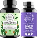 幸せで健康なHippieは流れのMenopauseサポート及び有機的なAshwagandhaと行きます