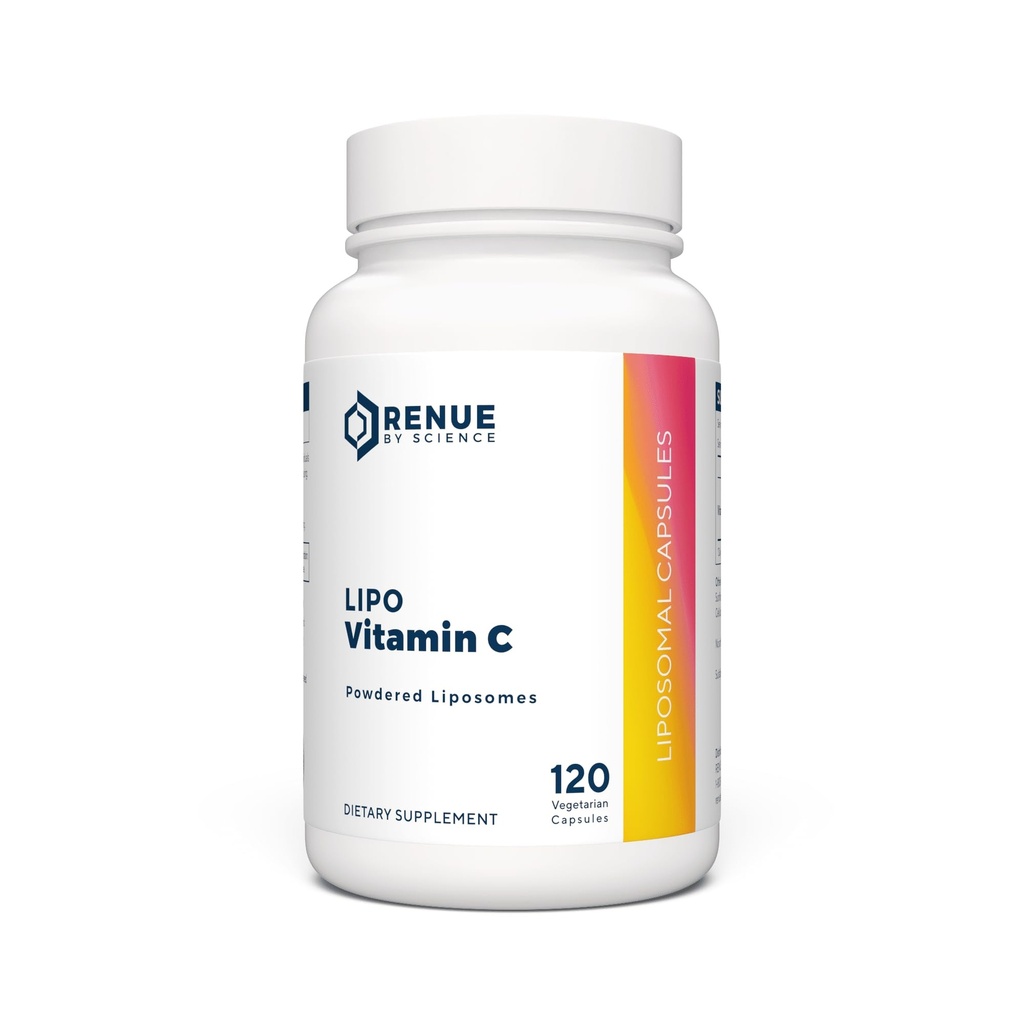 科学ビタミンCによるルヌ | 高強度ビタミンCサプリメント | 120ビタミンCカプセル - 500mg VIT C/サービング | 非GMO&アレルゲンフリー | 米国製 サードパーティ製 試験済み