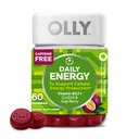 OLLY毎日のエネルギー ガミー、カフェイン無料、ビタミンB12、CoQ10、Goji Berry、大人のChewableの補足、熱帯味- 60の計算