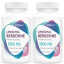Liposomal Berberineの補足1500mg - 第三者は、女性および人のAMPKの循環器、心臓血管の健康、砂糖なし、非GMO、120のSoftgelsのための高バイオアベイラビリティのBerberine HCLのカプセルをテストしました