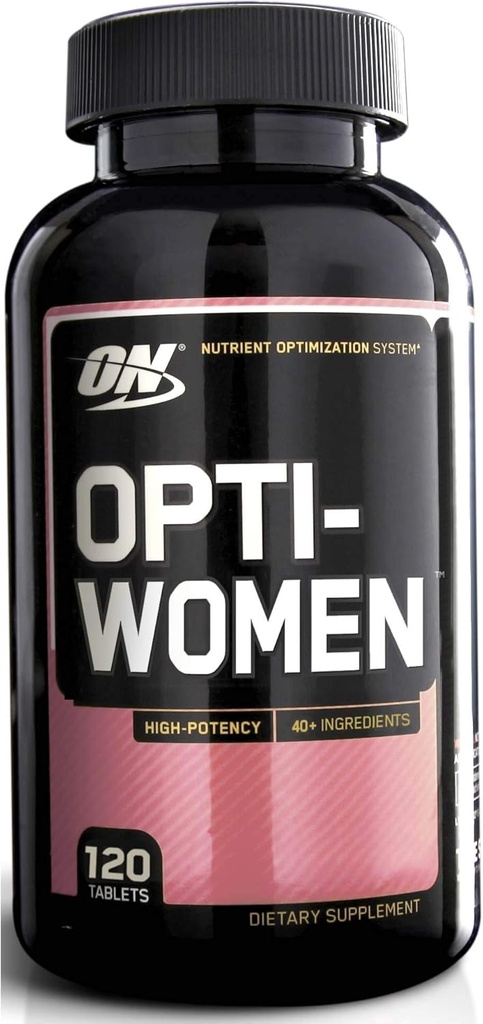 Optimum Nutrition 120 Opti-Women Women's Female Multivitamin Optiwomen Capsules
