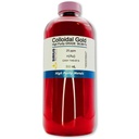 真のコロイド ゴールド - 25 ppm - 99.99 + % 純度 - 500 mL (16.9 Fl Oz) クリア BPAフリー プラスチック ボトル - 米国製
