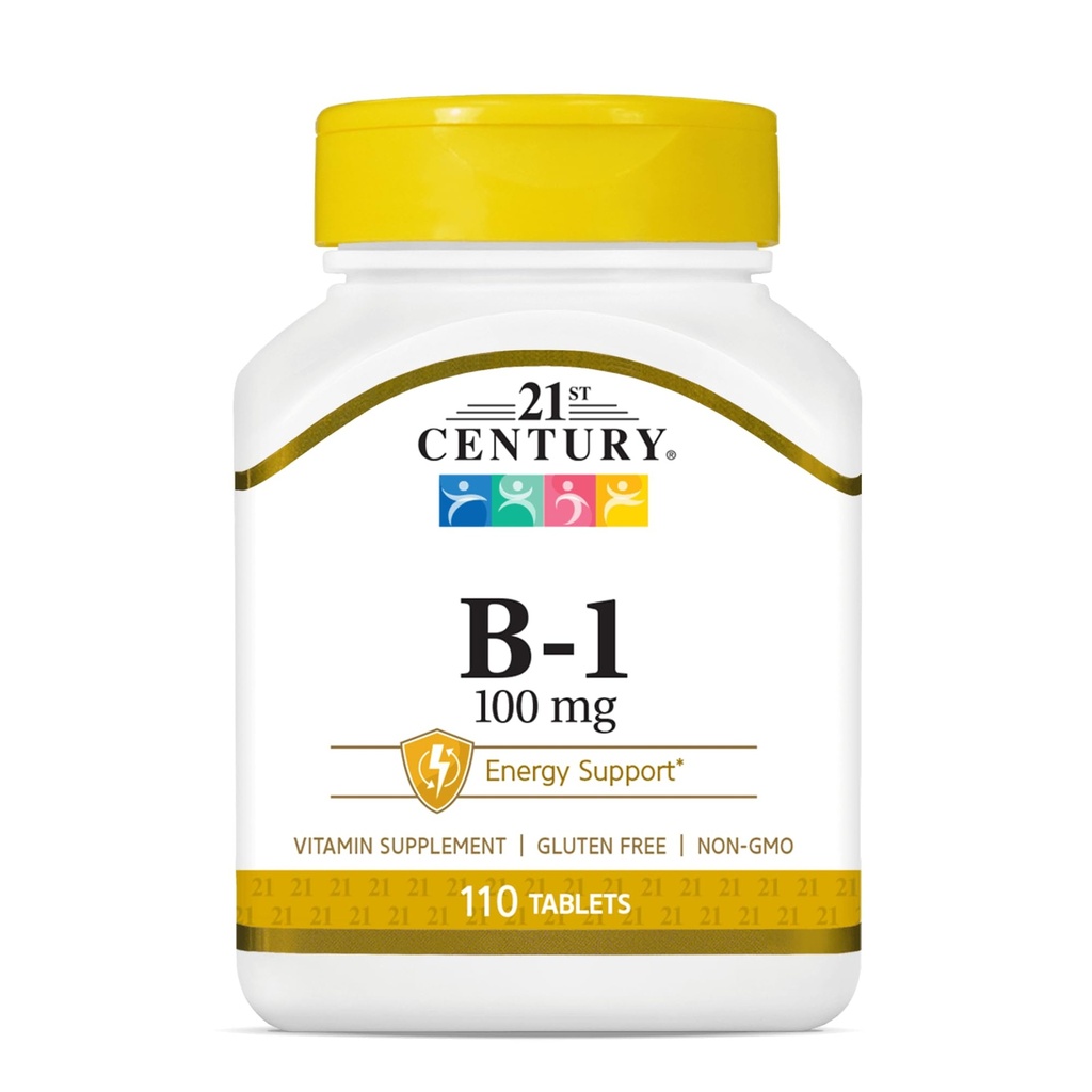 21STの世紀のVITAMIN B-1 100mg 110 TABS
