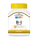 21STの世紀のVITAMIN B-1 100mg 110 TABS