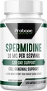 プロベース栄養スパージイン(99%のSpermidine 3HCLの10mg - 第三者テスト済み)120カプセル - 100xより多くの熱のゲルムのエキス、Telomereの健康および老化120日の供給-NMNとして有効