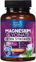 マグネシウムのGlycinate 250mg - 最高の吸収のための100%のChelatedのマグネシウム-睡眠サポート、筋肉、Nerves、骨及び中心の健康サポート、最もよいマグの補足、ビーガン非GMOの3rd党は- 60のタブレットをテストしました