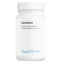 スーパースマート - 1日あたりのカルチニン300mg(特許取得済み) - 安定したL-カルノシンサプリメント | 非GMO&グルテンフリー - 60ベジタリアンカプセル