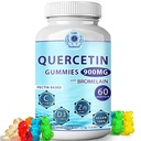 Quercetin のグミ - Bromelain のビタミン C + 亜鉛ビタミン D3 の Quercetin - Chewable Quercetin 900mg の補足-子供および大人のためのケルセチン (1)