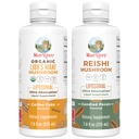 MaryRuth Organics Lion's Mane Liposomal(コーヒーケーキ) & Reishimash(カンディドペカン) | クリーンラベルプロジェクト Verified® | 認知サポート、免疫、健康全般 | 完全菜食主義者、非GMO