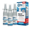CofixRx Nasal Cleanse Solution Spray, Povidone Iodine with Vitamin D3 & Xylitol, Cleans Nasopharynx, For Cold Allergy Sinus Relief, Laboratory Tested Patented Formula, Fast Acting & Long Lasting, 3 pk