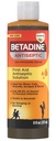 Betadine の防腐剤のファースト・エイドの解決、Povidone ヨウ素 10% の感染の保護、マイナーのキルズの Germs はスクレープを切ないし、燃え上がり、約束、アルコール無しまたは水素の過酸化物、8 FL OZ を打ちません