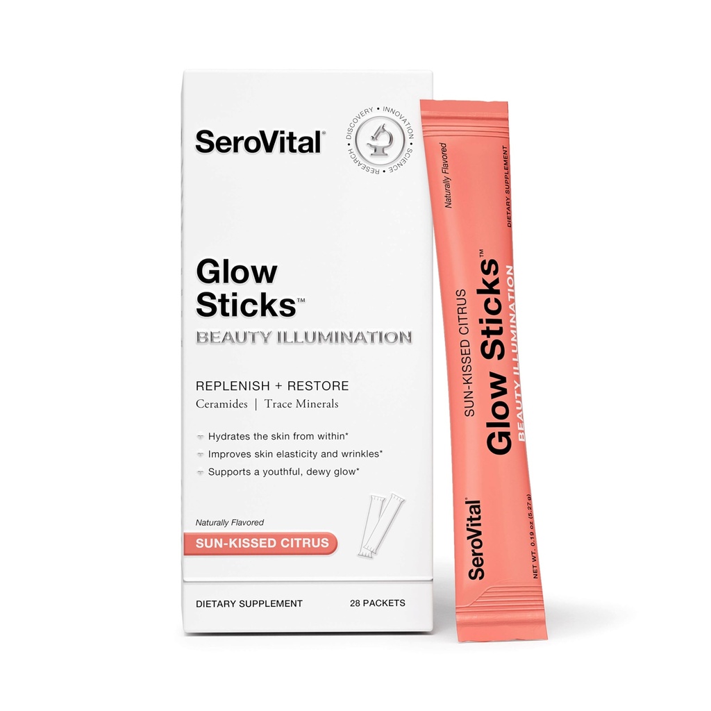 Serovital の白熱は 14 日の太陽-Kissed の柑橘類の味 28 のパケットの皮の水和のための Hyaluronic 酸のセラミドの電解質と砂糖なしの粉の飲み物の組合せを止めます