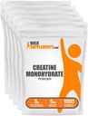 BulkSupplements.com クレアチンモノハイドパウダー - クレアチンサプリメント、ミクロネズドクレアチン、クレアチンパウダー - 味付け&グルテンフリー、5g(5000mg)/サービング、5kg(11ポンド)(5パック))