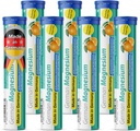 ドイツマグネシウム酸化物サプリメント | 発泡錠 | オレンジ味 – 200 mg マグネシウム サービング | 砂糖無料, ビーガン – T&D ファーマ – ドイツ製