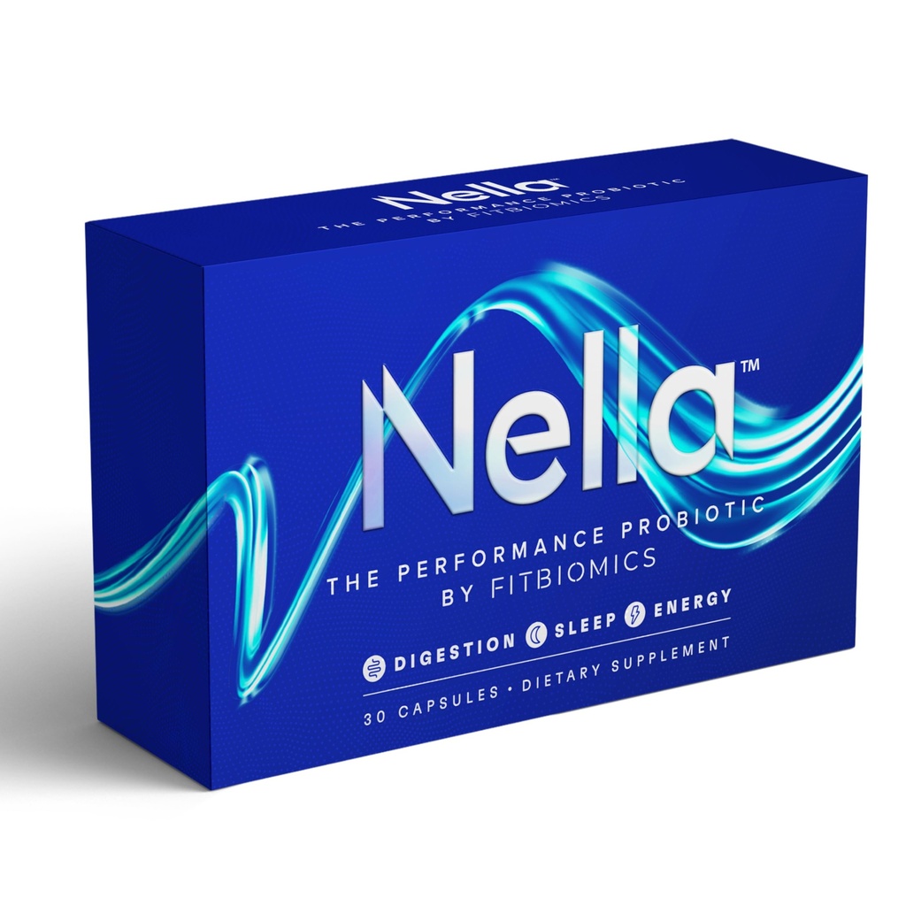 女性&男性(30カプセル)のためのNella Gut Healthサプリメント、消化器の健康のためのエネルギーブースティングプロバイオティクス、3ストレーナー、毎日のプロバイオティックピル、ワークアウトと回復をサポート