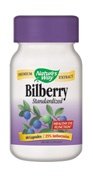 Nature's Way Bilberry Premium Extract、Eye Health*、Black Elderberry*、Gluten Free、Vegewel、60カプセル(パッケージ5月Vary)の大人のためのアイヘルスサプリメントをサポート