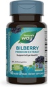 Nature's Way Bilberry Premium Extract, Supports Eye Health*, Eye Health Supplement for Adults with Black Elderberry*, Gluten Free, Vegan, 60 Capsules (Packaging May Vary)