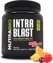 NutraBio Intra Blast Bcaaの粉のアミノ酸の補足、電解質及び水和のブレンド、Intraのプレワークアウト及び筋肉回復、20g Eaaaのアミノ酸の粉、5gグルタミン トロピカル フルーツ パンチ、30のサービング