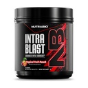 NutraBio Intra Blast Bcaaの粉のアミノ酸の補足、電解質及び水和のブレンド、Intraのプレワークアウト及び筋肉回復、20g Eaaaのアミノ酸の粉、5gグルタミン トロピカル フルーツ パンチ、30のサービング