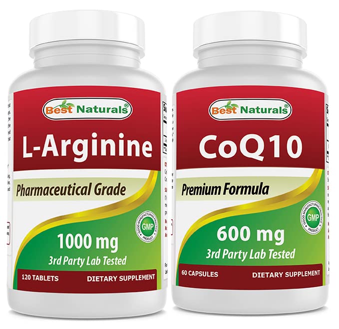 ベストナチュラルL-アルギニン1000mg&CoQ10 600mg
