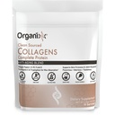 OrganixxはビタミンC、タイプI、II、III、V、Xによって加水分解されたコラーゲン、毛、釘、皮、骨及び接合箇所の健康、老化サポート、きれいな源を付けられた、グルテンフリー、Unflavored、15のサービングとペプチッド粉を粉にします
