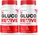 (2パック)グルコRevive - GlucoRevive、Gluco Revive Pills、GlucoReviveサポート、GlucoReviveカプセル、Gluco Revived All Natural Premium Formula、Gluco Revive Pillsのレビュー、2か月の60カプセル